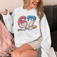Baseball 67 Kids Ice Cream Drip Six Seven Youth Boys Unisex Hoodie
