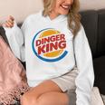 Baseball Dinger King Logo For Home Run Players And Fan Unisex Hoodie Baseball Dinger King Logo For Home Run Players And Fan Unisex Hoodie
