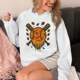 Baseball Drip Ice Cream Dripping Blaze Hunter Orange Camo Unisex Hoodie Baseball Drip Ice Cream Dripping Blaze Hunter Orange Camo Unisex Hoodie