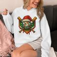 Baseball Xmas Christmas Baseball Ice Cream Drip Boys Unisex Hoodie Baseball Xmas Christmas Baseball Ice Cream Drip Boys Unisex Hoodie