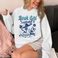 Beach Book Lover Women Girls Book Girl Summer Unisex Hoodie