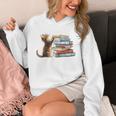 Book Cat Lover Reading Read Books Unisex Hoodie Book Cat Lover Reading Read Books Unisex Hoodie