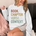 Book Chapter Verse Christian Bible Reformed Theology Unisex Hoodie