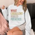 Book Lover Austen Literature What Excellent Boiled Potatoes Unisex Hoodie