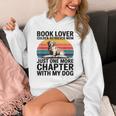 Book Lover Golden Retriever Mom Just One More Chapter Unisex Hoodie