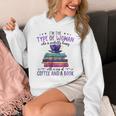 Book Lover I'm The Type Of Happy Woman With Coffee And Books Unisex Hoodie