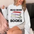 Book Reading Books Librarian Read More Books Unisex Hoodie