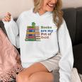 Books Are My Pot Of Gold St Patricks Day Bookworm Reader Unisex Hoodie