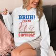 Bruh It's My 2nd Birthday Boy Baseball Themed Party Unisex Hoodie Bruh It's My 2nd Birthday Boy Baseball Themed Party Unisex Hoodie