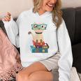 Cat Book Reader Nerd Unisex Hoodie