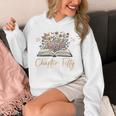 Chapter Fifty 1976 50th Birthday Wildflower Book 50 Year Old Premium Tri-Blend Unisex Hoodie Chapter Fifty 1976 50th Birthday Wildflower Book 50 Year Old Premium Tri-Blend Unisex Hoodie