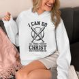 Christian Baseball Philippians 4 Unisex Hoodie