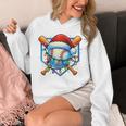 Christmas Baseball Drip For Boys Kids Ice Cream Drip Unisex Hoodie Christmas Baseball Drip For Boys Kids Ice Cream Drip Unisex Hoodie