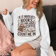 Coffee And Books Lover Quote Reading Enthusiast Unisex Hoodie