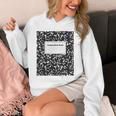 Composition Book Notebook School Class Premium Tri-Blend T-Shirt Unisex Hoodie Composition Book Notebook School Class Premium Tri-Blend T-Shirt Unisex Hoodie