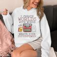 I Create Worlds Of Words Writer Novel Author Book Writing Unisex Hoodie