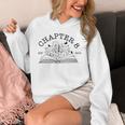 Cute 8th Birthday Chapter 8 Est 2018 Wildflower Book Lover Unisex Hoodie