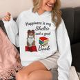 Cute Happiness Is Sheltie And Books Sheltie Mom Unisex Hoodie