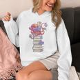 Cute Octopus Bookworm Fun Reading Tee For Book Lovers Unisex Hoodie Cute Octopus Bookworm Fun Reading Tee For Book Lovers Unisex Hoodie