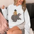 Disney The Jungle Book Mowgli And Baloo Chillin Unisex Hoodie Disney The Jungle Book Mowgli And Baloo Chillin Unisex Hoodie