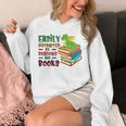 Easily Distracted By Dragons And Books Book Nerd Reading Unisex Hoodie