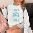Every Picture Tells A Story Book Camera Lens Photography Unisex Hoodie Every Picture Tells A Story Book Camera Lens Photography Unisex Hoodie