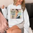 Feminist Ruth Bader Ginsburg RBG Quote Girl With Book Women Raglan Baseball Tee Unisex Hoodie