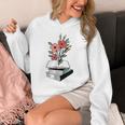 Floral Book Reader Fan For Reading Flower Books With Blooms Unisex Hoodie Floral Book Reader Fan For Reading Flower Books With Blooms Unisex Hoodie