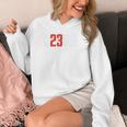 FO23VER Trendy Number 23 Baseball Team Sport For Women Men Unisex Hoodie