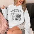 Girls Read Books Mini Holland Lop Bunny Rabbit Lover Unisex Hoodie