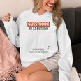 Guestbook Alternative 53th Birthday Decorations For Him Her Unisex Hoodie