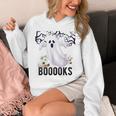 Halloween Teacher Librarian Books Reading Ghost Pun BOOOOKS For Men Women Kids Unisex Hoodie