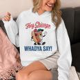 Hey Chicago Whadya Say Baseball Hot Dog Unisex Hoodie Hey Chicago Whadya Say Baseball Hot Dog Unisex Hoodie