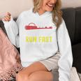 Hit Hard Run Fast Turn Left Baseball Quote Fan Coach Premium Tri-Blend Unisex Hoodie Hit Hard Run Fast Turn Left Baseball Quote Fan Coach Premium Tri-Blend Unisex Hoodie