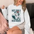 Hot Girls Read Books Bookworm Librarian Humor Unisex Hoodie Hot Girls Read Books Bookworm Librarian Humor Unisex Hoodie