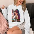 Hot Girls Read Books Spicy Dark Romance Reader Bookish Girl Unisex Hoodie Hot Girls Read Books Spicy Dark Romance Reader Bookish Girl Unisex Hoodie