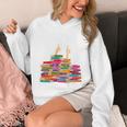 I'm Fine Reading Books Reader Book Lover Librarian Unisex Hoodie
