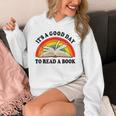 Its Good Day To Read A Book Kids Girl Women Teacher Reading Unisex Hoodie