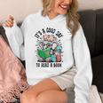 Its A Good Day To Read Book Lover Cute Pig And Elephant Unisex Hoodie
