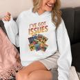 I'Ve Got Issues Comic Book Collecting Comfort Colors Crop Top Unisex Hoodie