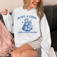 Just a Girl Who Loves Books Book Lover Bookish Unisex Hoodie