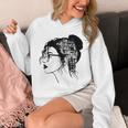 Just A Girl Who Loves Books Lady Library Women Unisex Hoodie