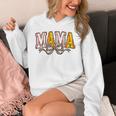 Leopard Baseball Softball Mama Bow Softball Baseball Mom Unisex Hoodie Leopard Baseball Softball Mama Bow Softball Baseball Mom Unisex Hoodie