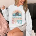 Librarian Born 1991 30th Birthday Book Lover Unisex Hoodie