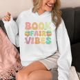 Library Book Fair Vibe Groovy Retro School Reading Nostalgic Unisex Hoodie Library Book Fair Vibe Groovy Retro School Reading Nostalgic Unisex Hoodie