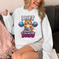 I Lift So I Can Carry More Books Bookish Fitness Humor Premium Tri-Blend Unisex Hoodie