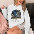 Lets Get Lit Book ShirtGet Lost In a Book SignFloral Book Unisex Hoodie Lets Get Lit Book ShirtGet Lost In a Book SignFloral Book Unisex Hoodie