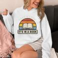 Take A Look It's In A Book Kids Reading Retro Library Unisex Hoodie