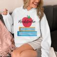 Mouseketeacher A Magical Apple And Books Theme For Teachers Unisex Hoodie Mouseketeacher A Magical Apple And Books Theme For Teachers Unisex Hoodie