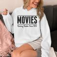 Movies Ruining Books Since 1920 Book Reading Literary Unisex Hoodie